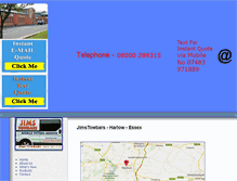 Tablet Screenshot of jimstowbars.net